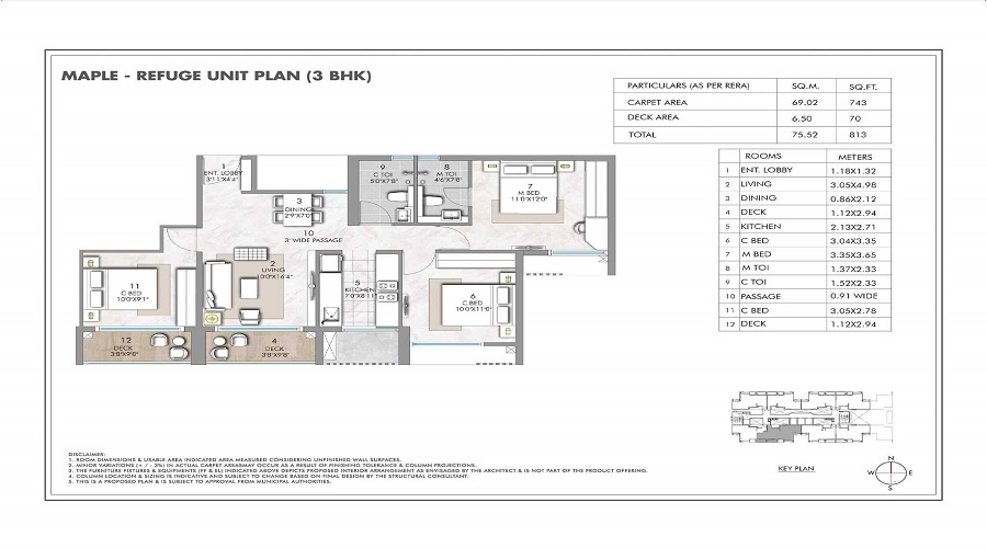 Rustomjee Urban Woods floor plan2